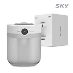 스카이 2L 대용량 듀얼 무드등 탁상용 가습기 습도 센서 무소음 아기 사무실 MH30 - 이미지 2