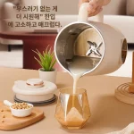 1200ML 전기 두유 기계 220V다용도 가정용 믹서 지능형식품믹서기 저음 필터 없음 세척이 편리하다 - 이미지 3