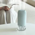 오아 듀얼미스트맥스 무선 미니 가습기 충전식 휴대용 소형 사무실 책상 탁상용 - 이미지 4