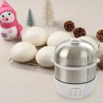 홈마블 올 스텐 2단 계란찜기 HMBEK-10 계란삶는기계 에그쿠커 전기찜기 전기찜냄비 에그쿠커 계란삶기 에그찜기 호빵찜기 만두찜기 기계 - 이미지 3